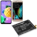 Batería del teléfono móvil LG CS-LPK520SL