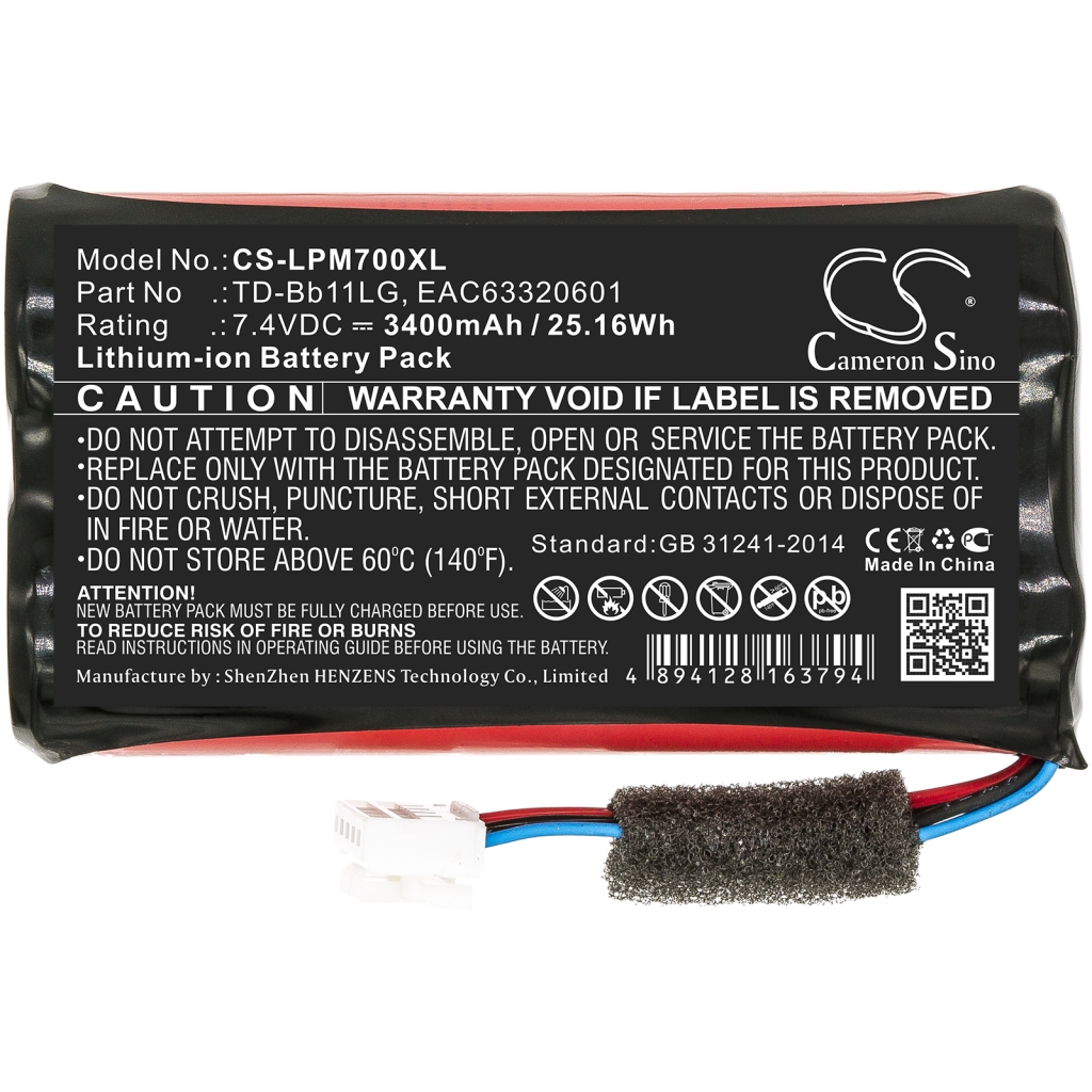 Baterías Sustituye EAC63918901