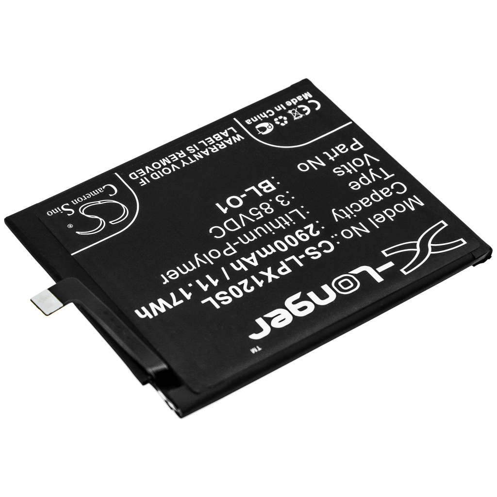 Batería del teléfono móvil LG CS-LPX120SL