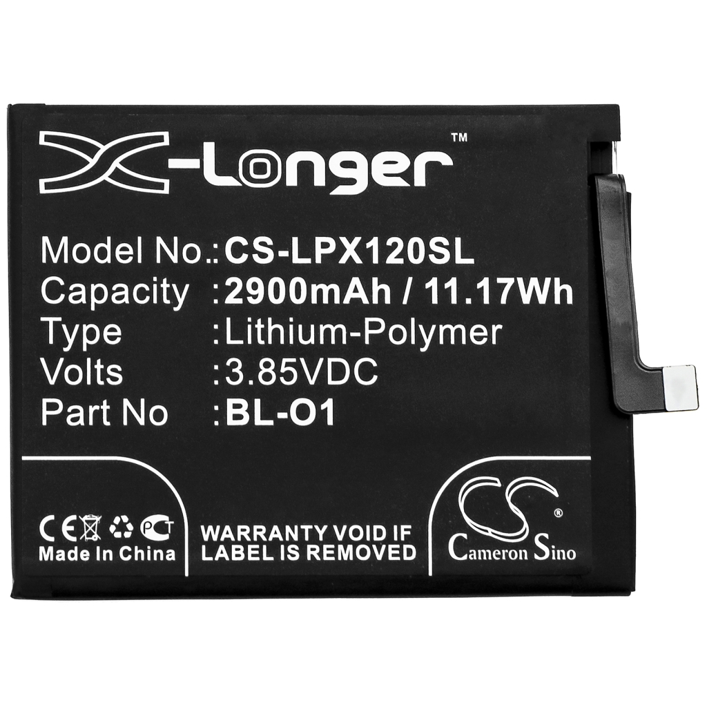 Batería del teléfono móvil LG CS-LPX120SL