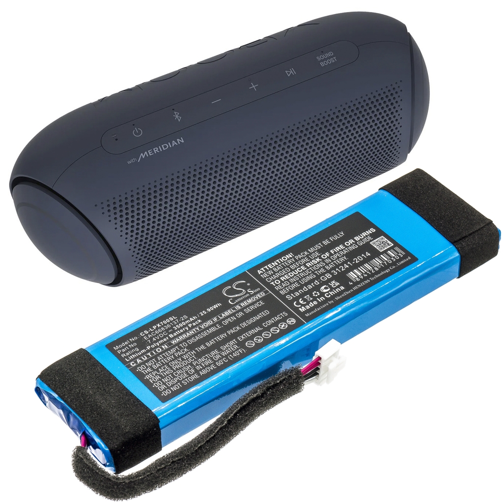 Batería del altavoz Lg CS-LPX700SL