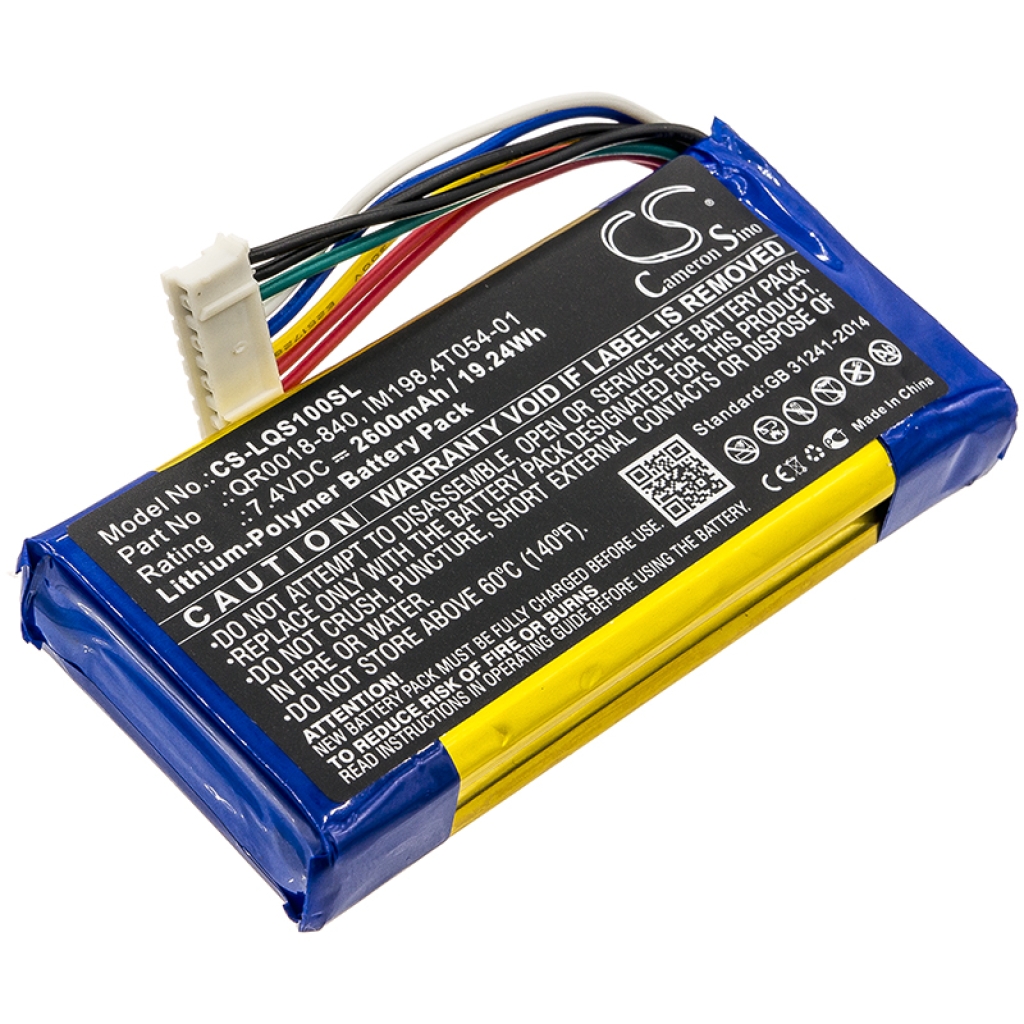 Batería de la cámara de seguridad del hogar Qolsys CS-LQS100SL