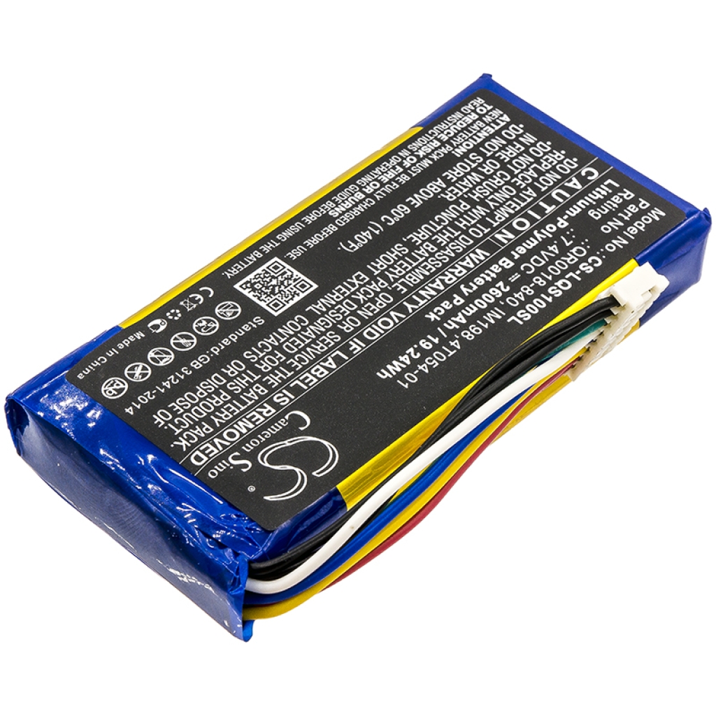 Batería de la cámara de seguridad del hogar Qolsys CS-LQS100SL
