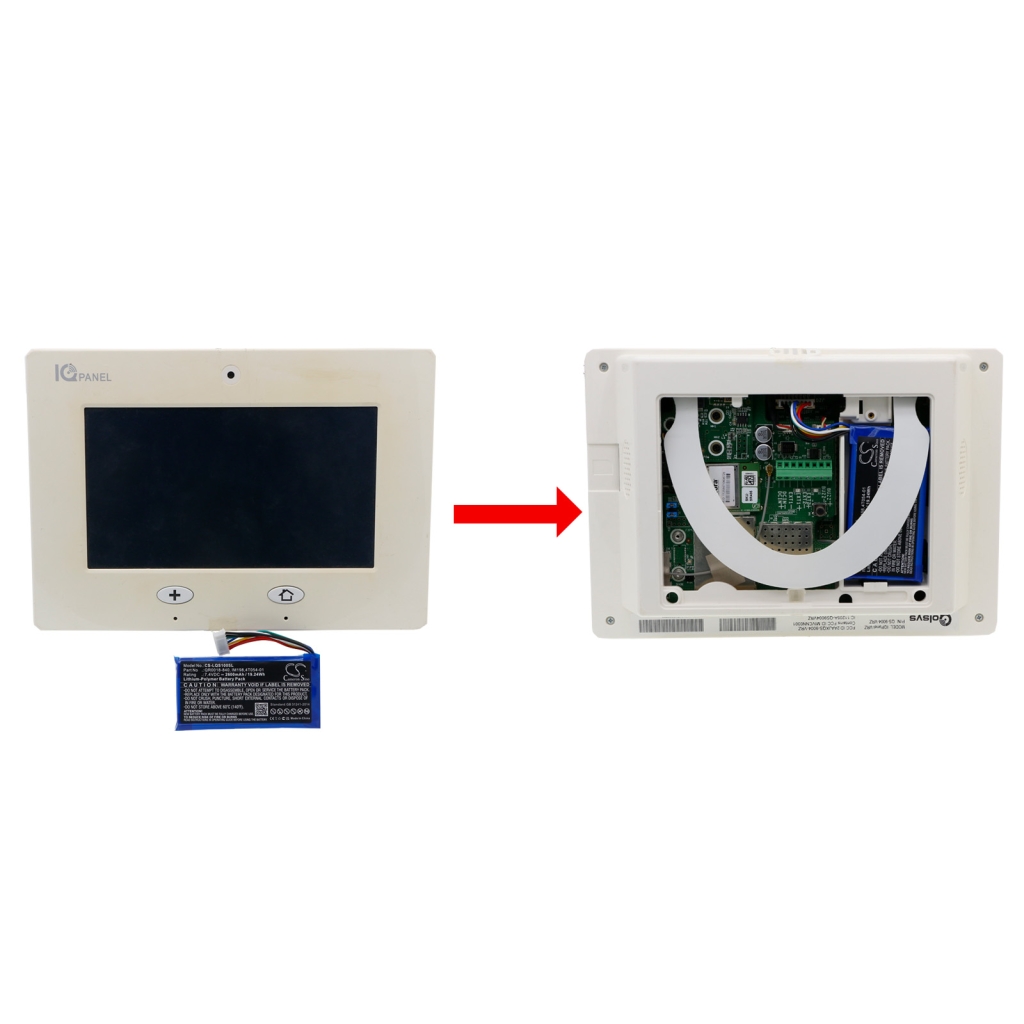 Batería de la cámara de seguridad del hogar Qolsys CS-LQS100SL