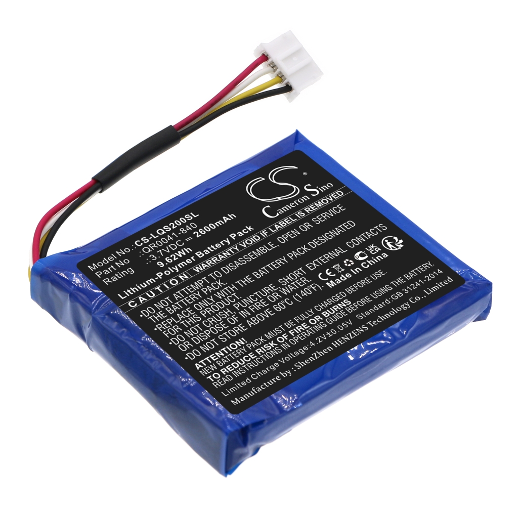 Batería de la cámara de seguridad del hogar Qolsys CS-LQS200SL