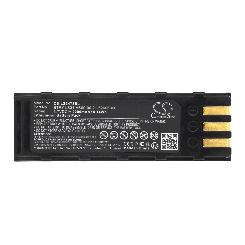 Batería de código de barras, escáner Symbol LS3478ER
