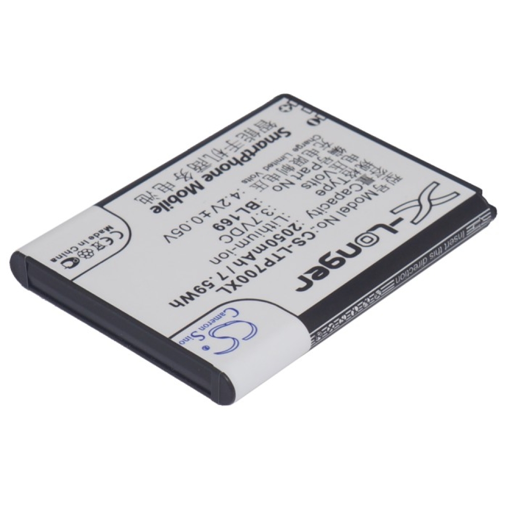 Batería del teléfono móvil Lenovo CS-LTP700XL