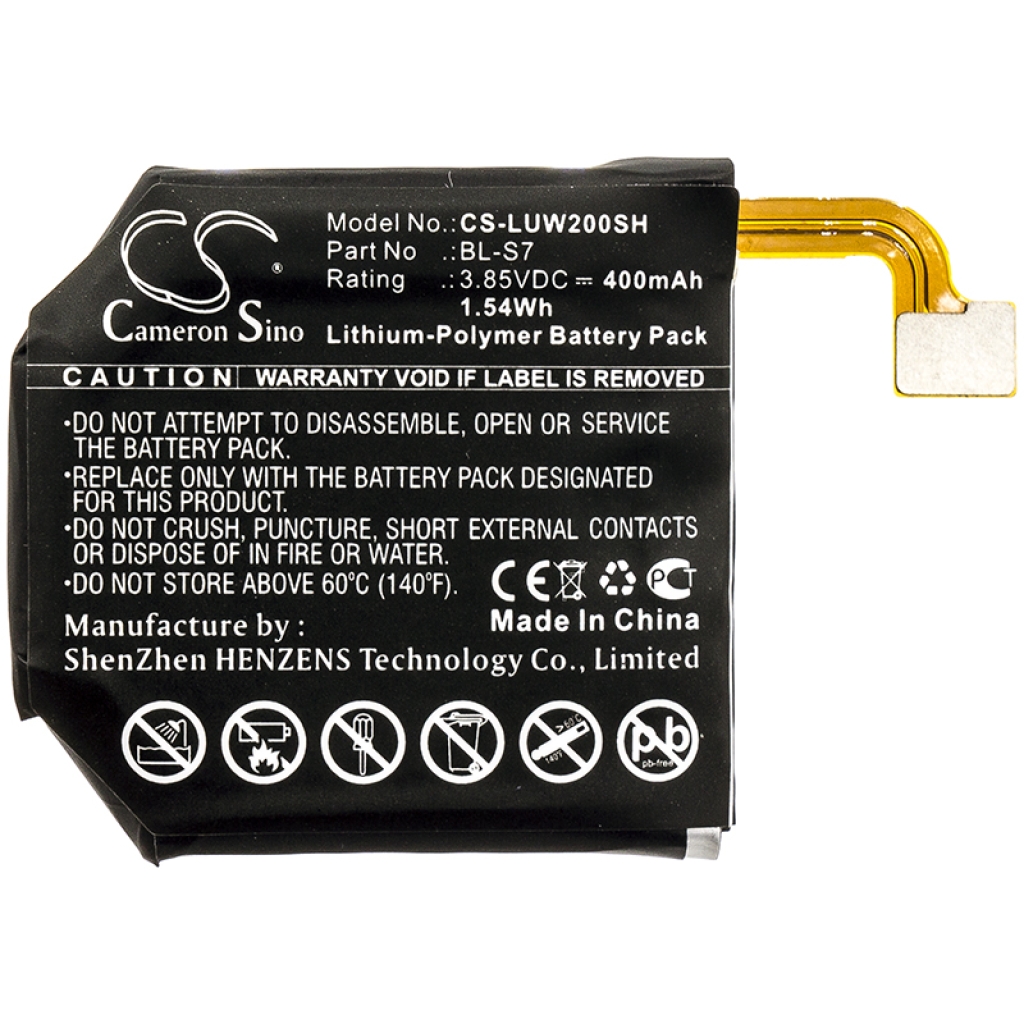 Batería Smartwatch Lg CS-LUW200SH
