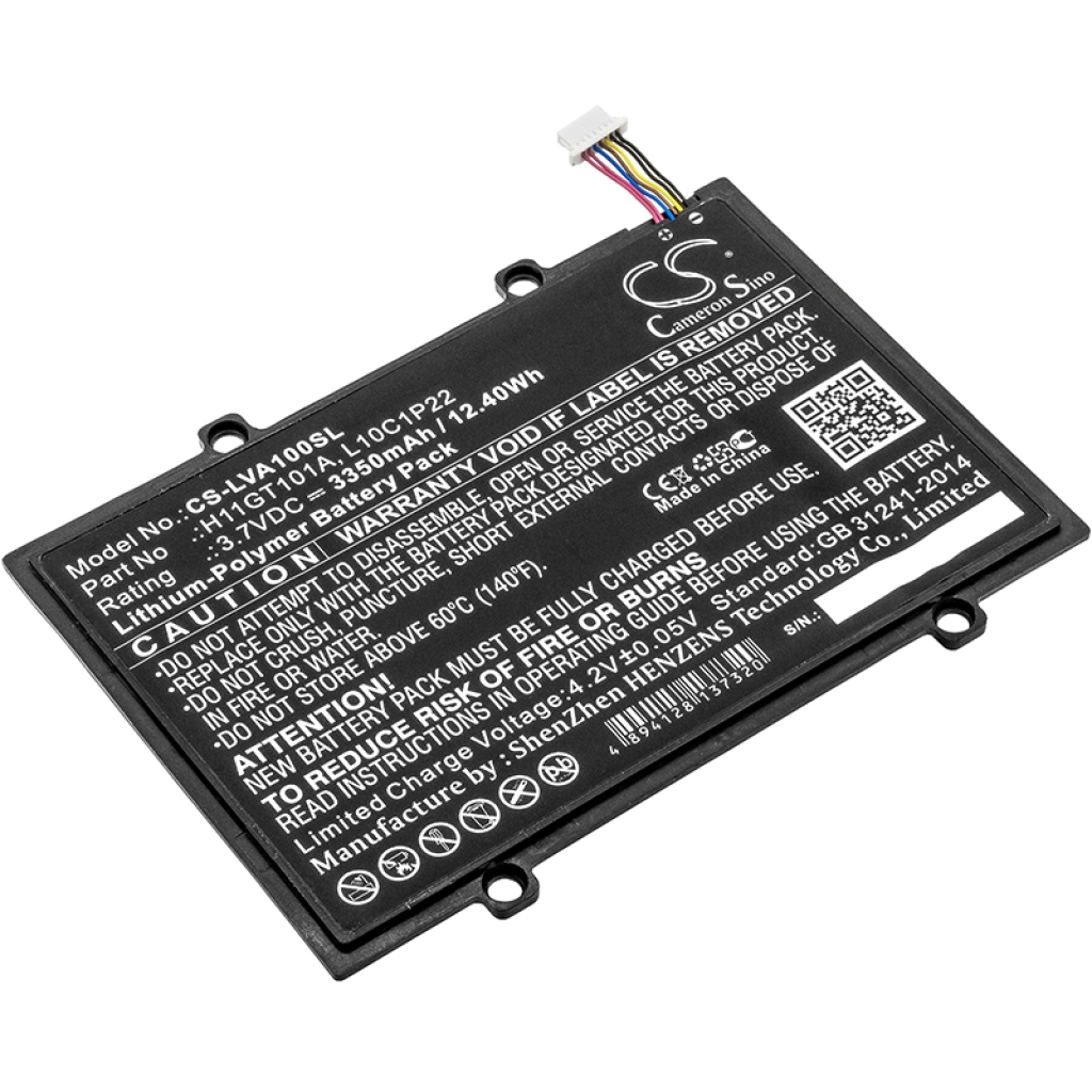 Batería de la tableta Lenovo CS-LVA100SL