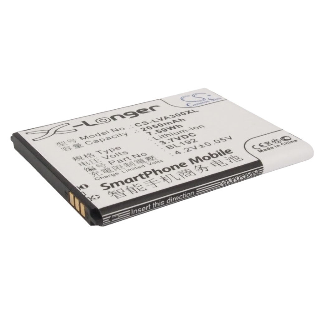 Batería del teléfono móvil Lenovo CS-LVA300XL