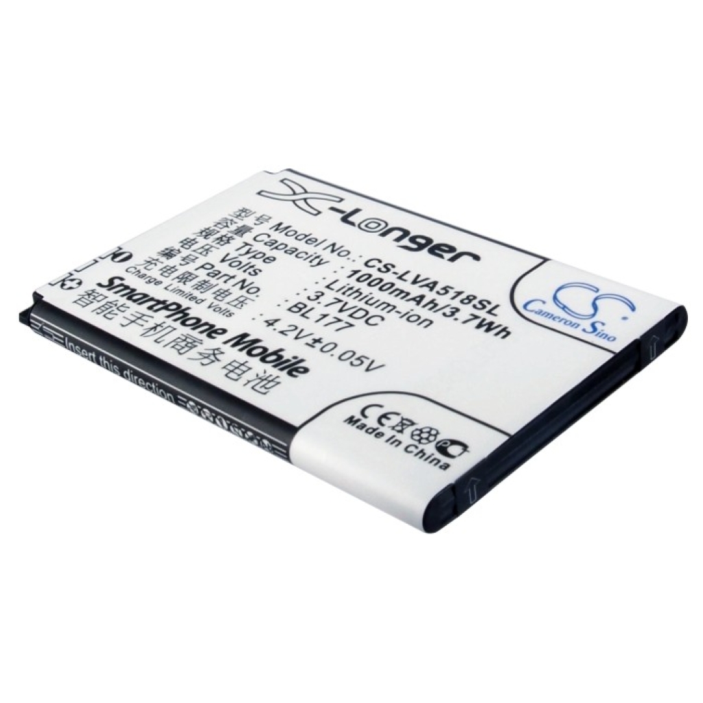 Batería del teléfono móvil Lenovo CS-LVA518SL