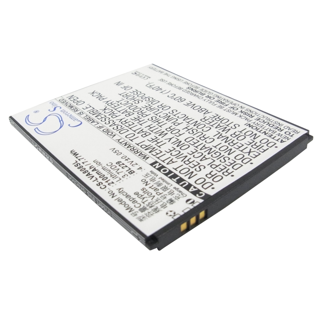 Batería del teléfono móvil Lenovo A8