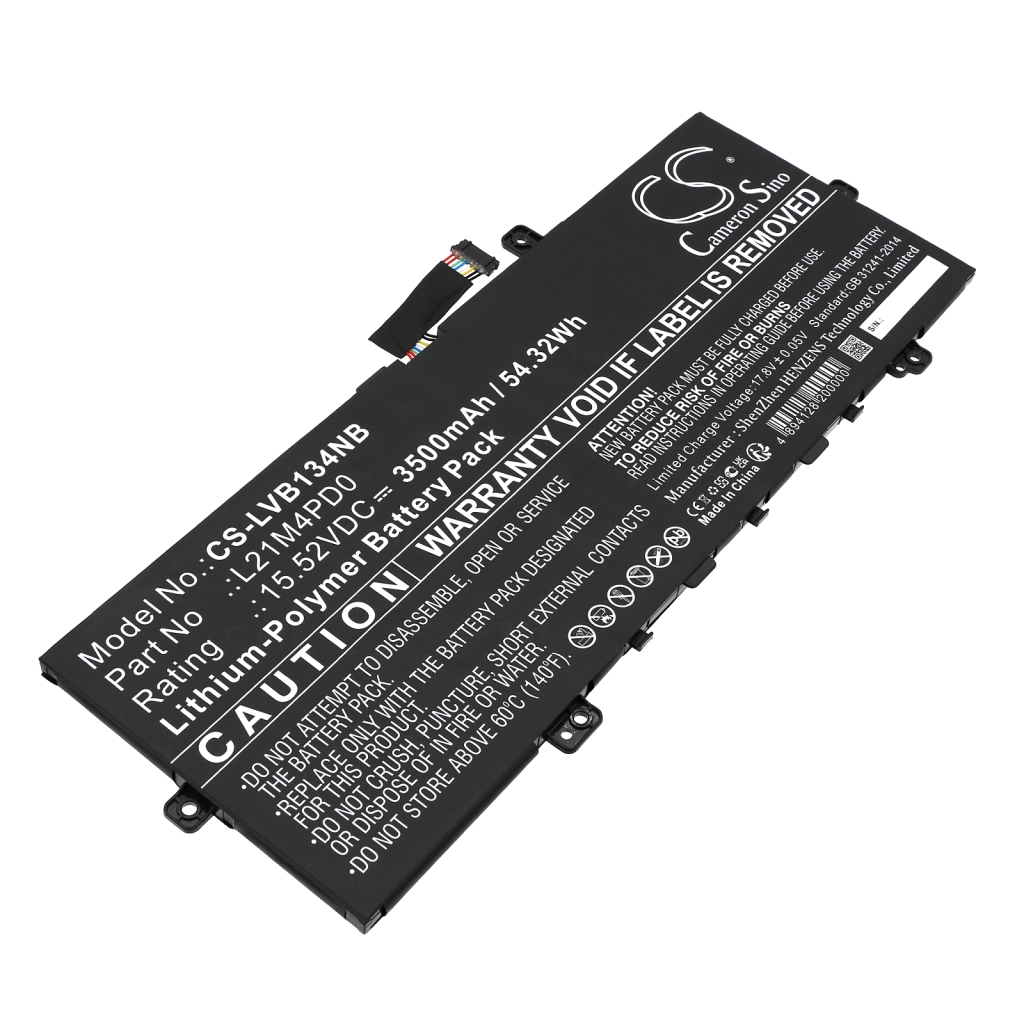 Batería para portátil Lenovo CS-LVB134NB