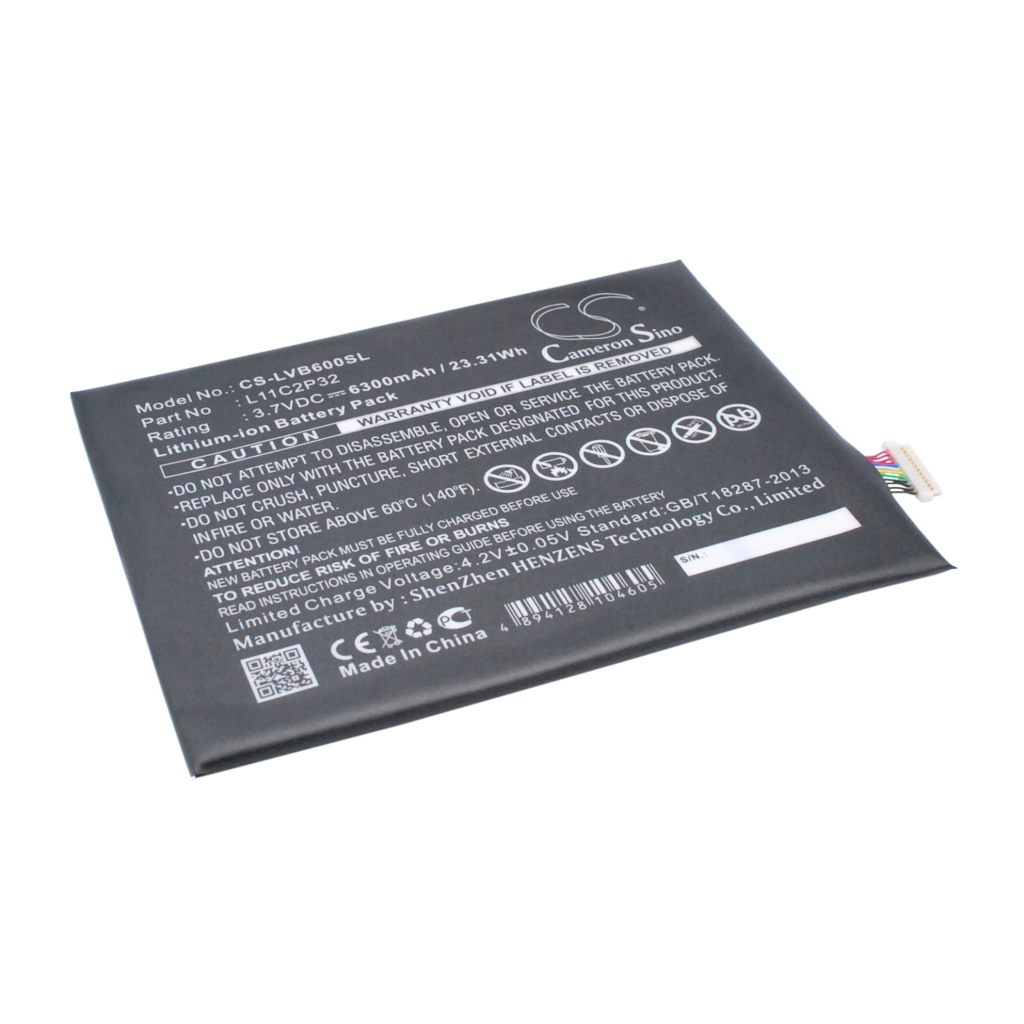 Batería de la tableta Lenovo CS-LVB600SL