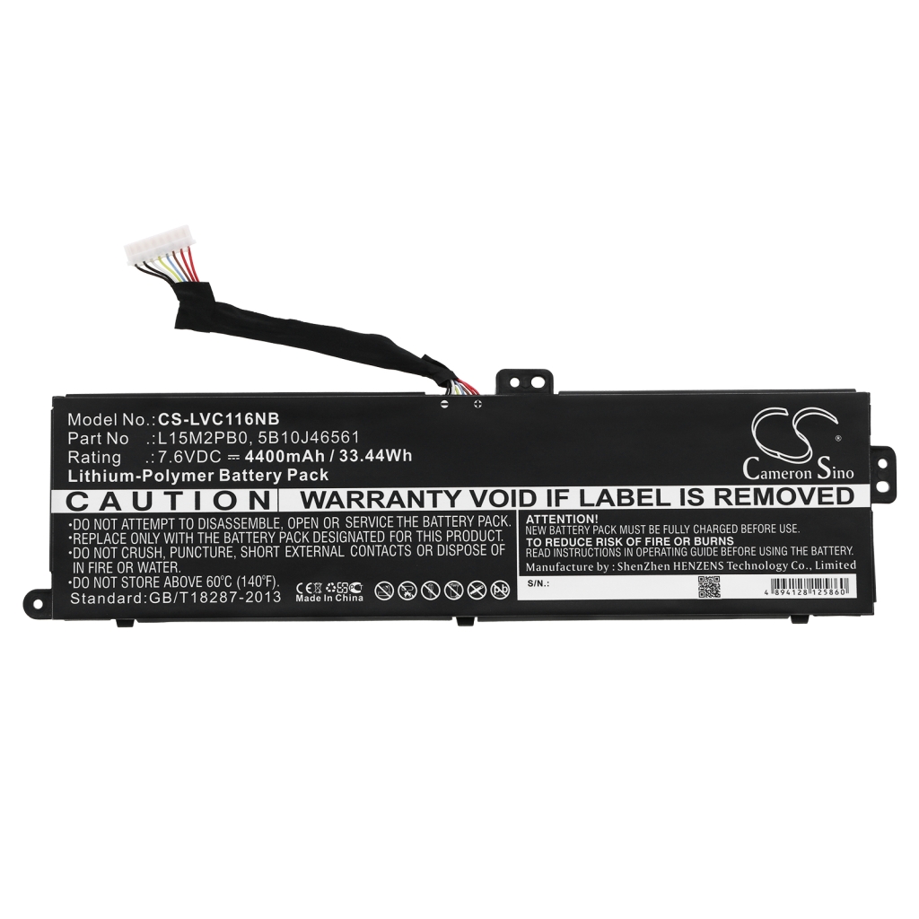Batería para portátil Lenovo Chromebook 11.6