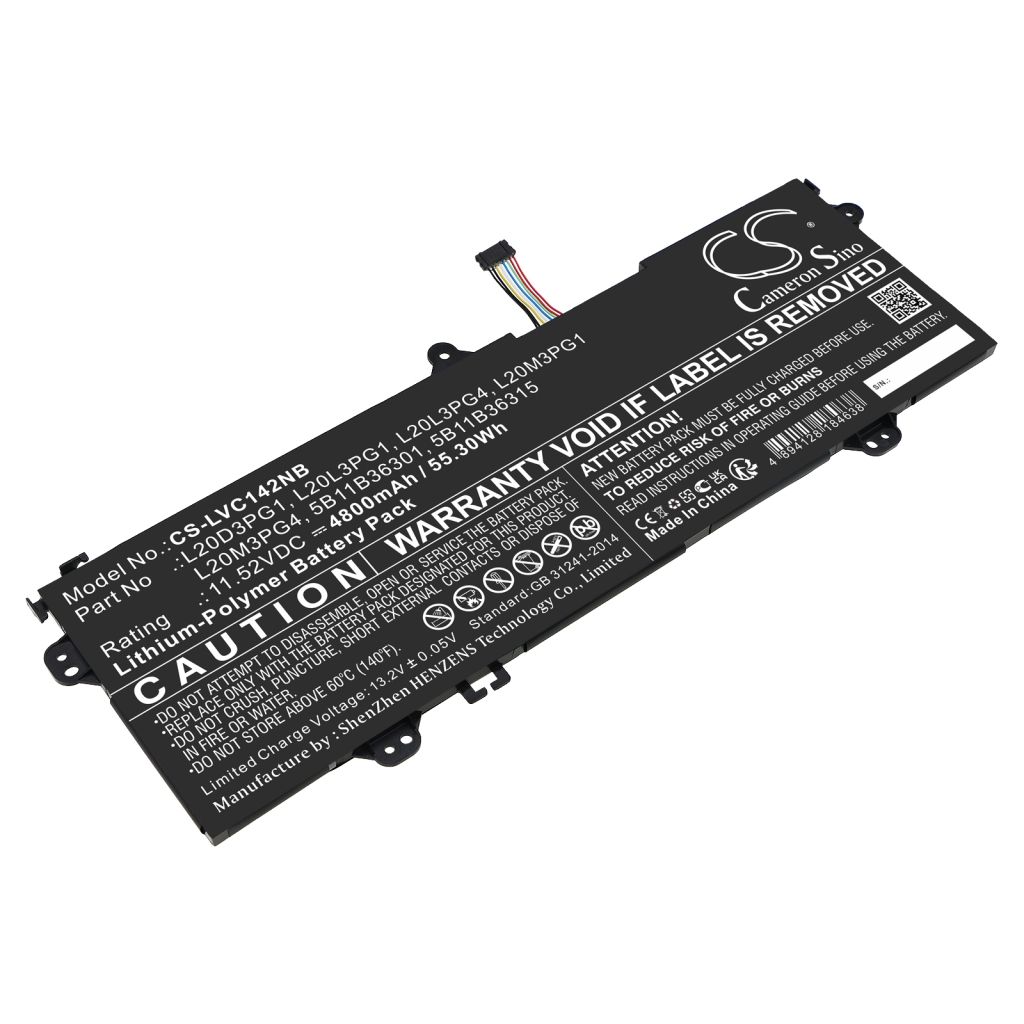 Batería para portátil Lenovo CS-LVC142NB