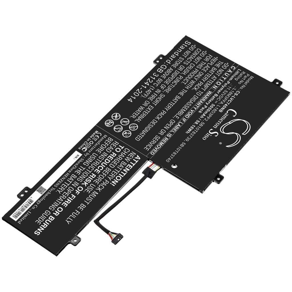Batería para portátil Lenovo CS-LVC740NB