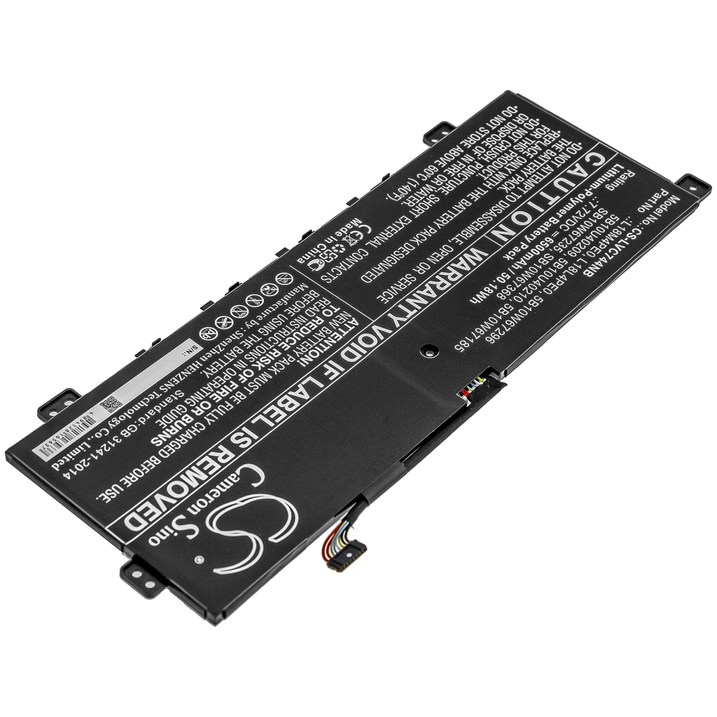 Batería para portátil Lenovo CS-LVC744NB