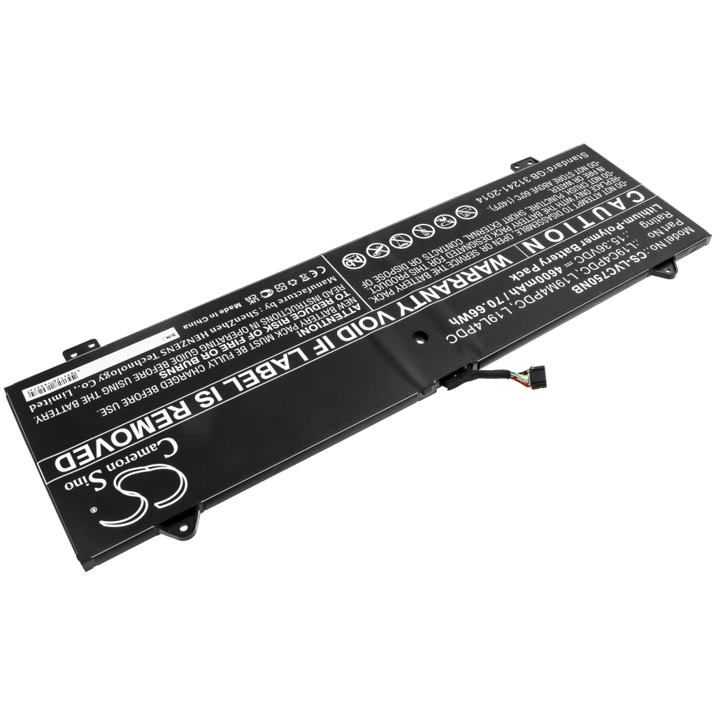 Batería para portátil Lenovo CS-LVC750NB