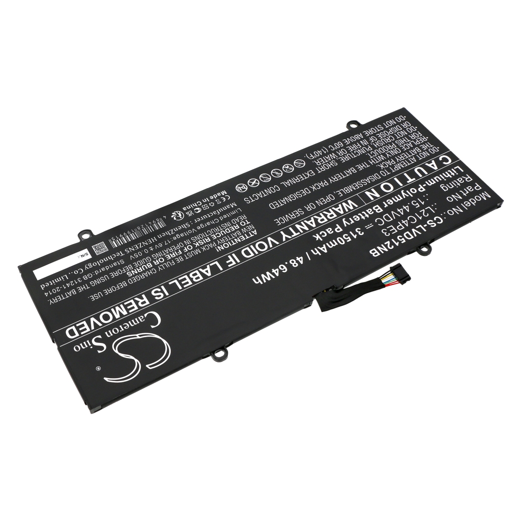 Batería para portátil Lenovo CS-LVD512NB