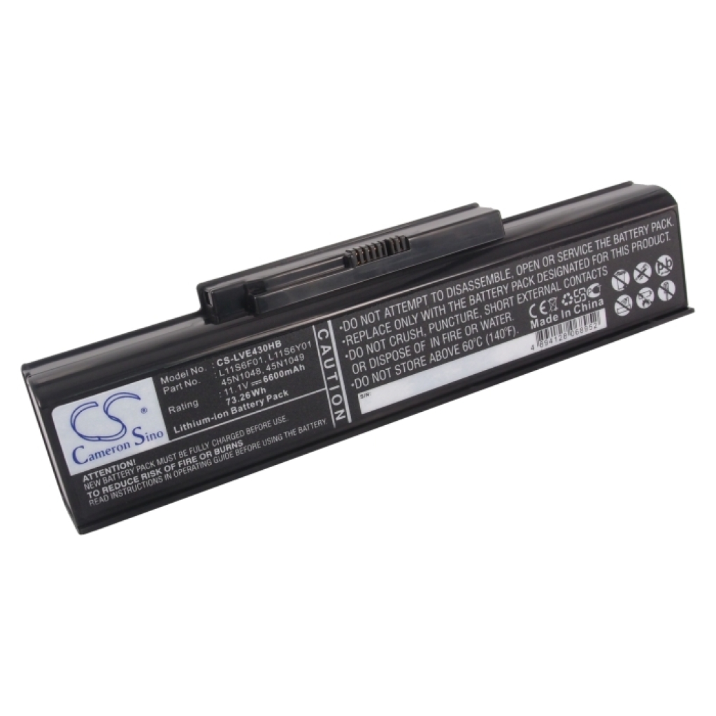 Batería para portátil Lenovo ThinkPad Edge K43S