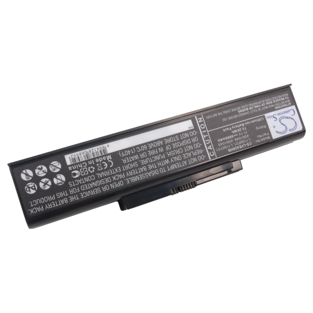 Batería para portátil Lenovo ThinkPad Edge K43S
