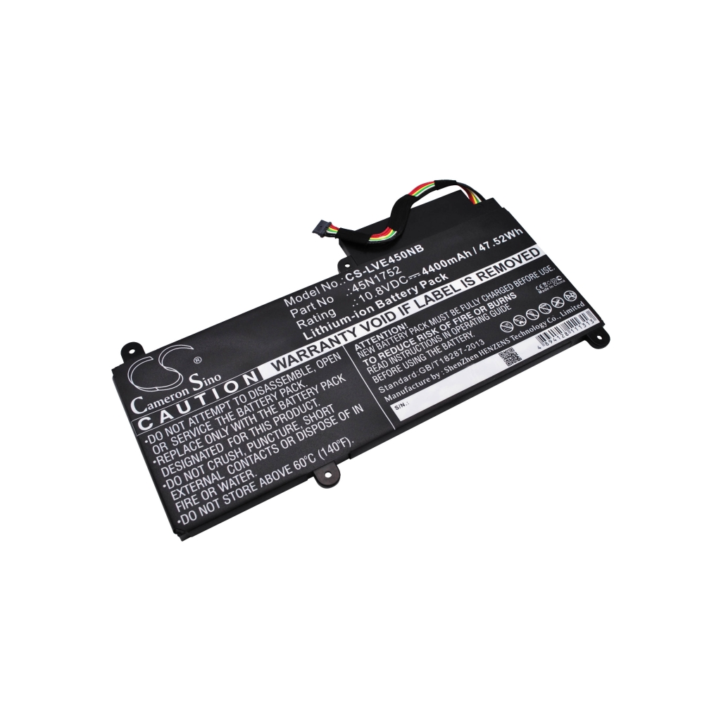 Batería para portátil Lenovo ThinkPad E450(20DCA02FCD)