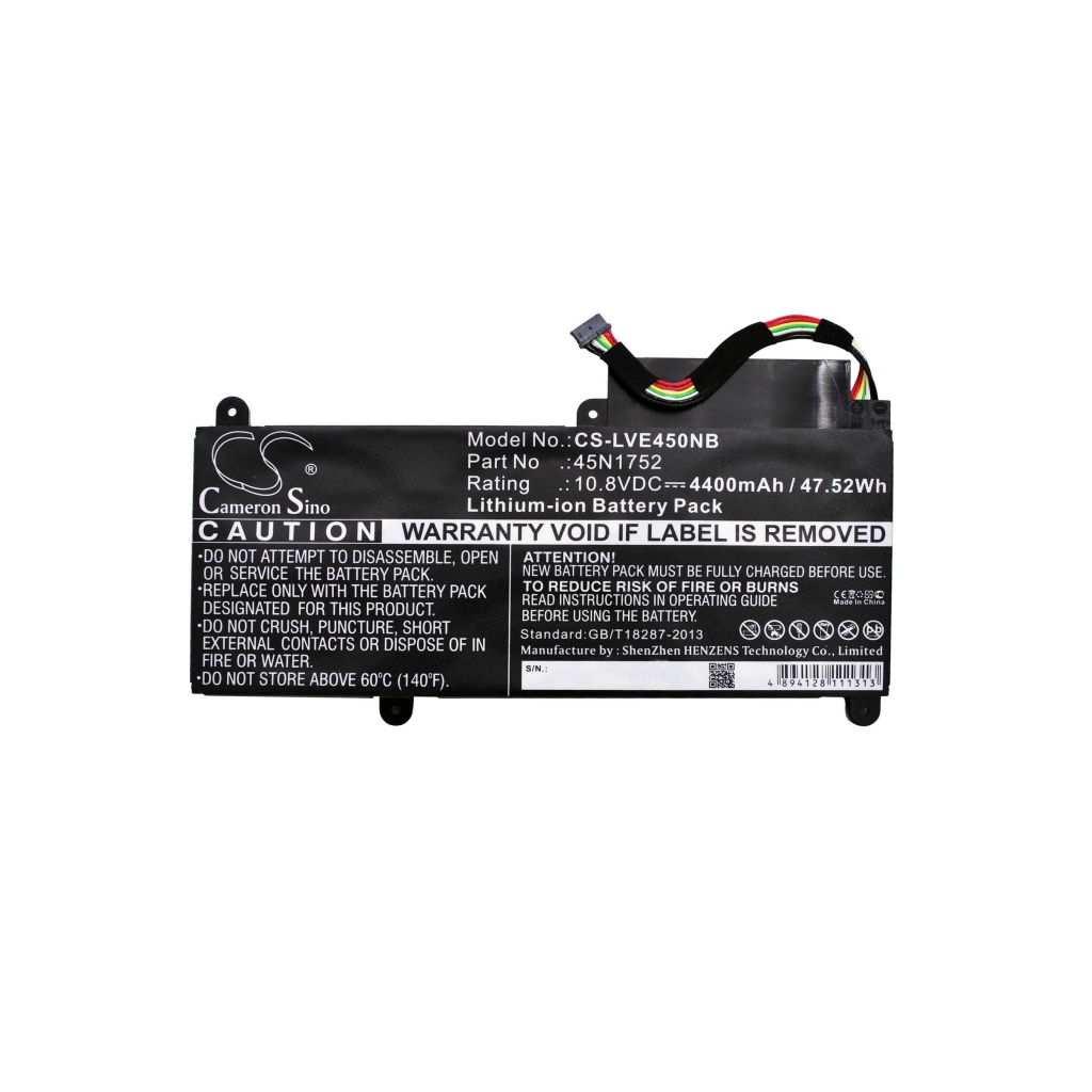 Batería para portátil Lenovo ThinkPad E450(20DCA02FCD)