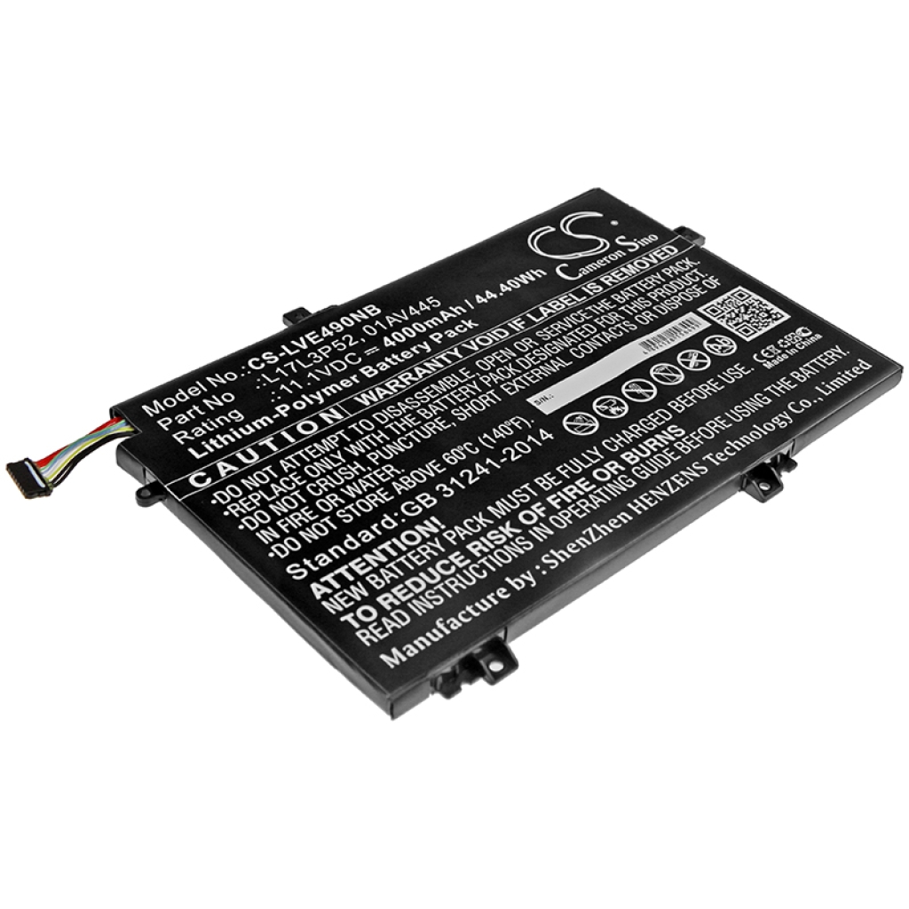 Batería para portátil Lenovo ThinkPad E485