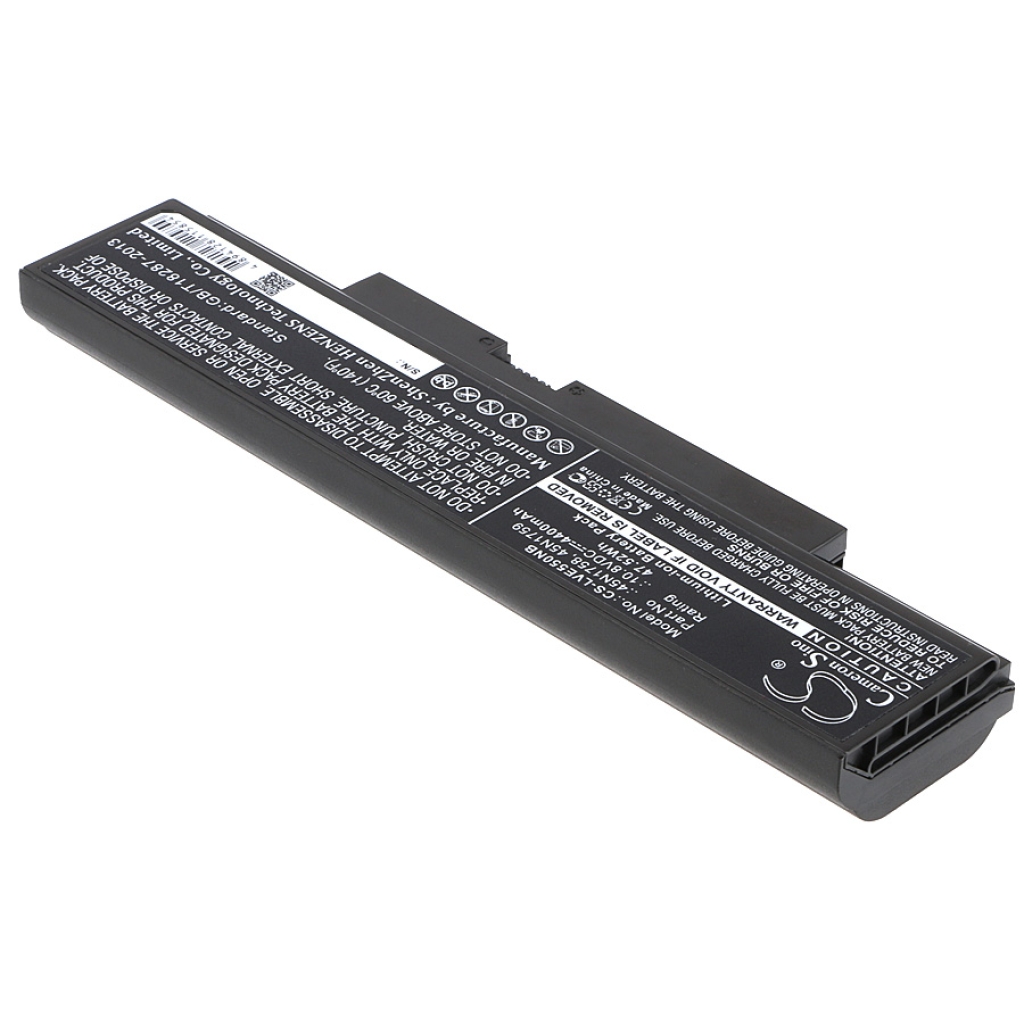 Batería para portátil Lenovo CS-LVE550NB