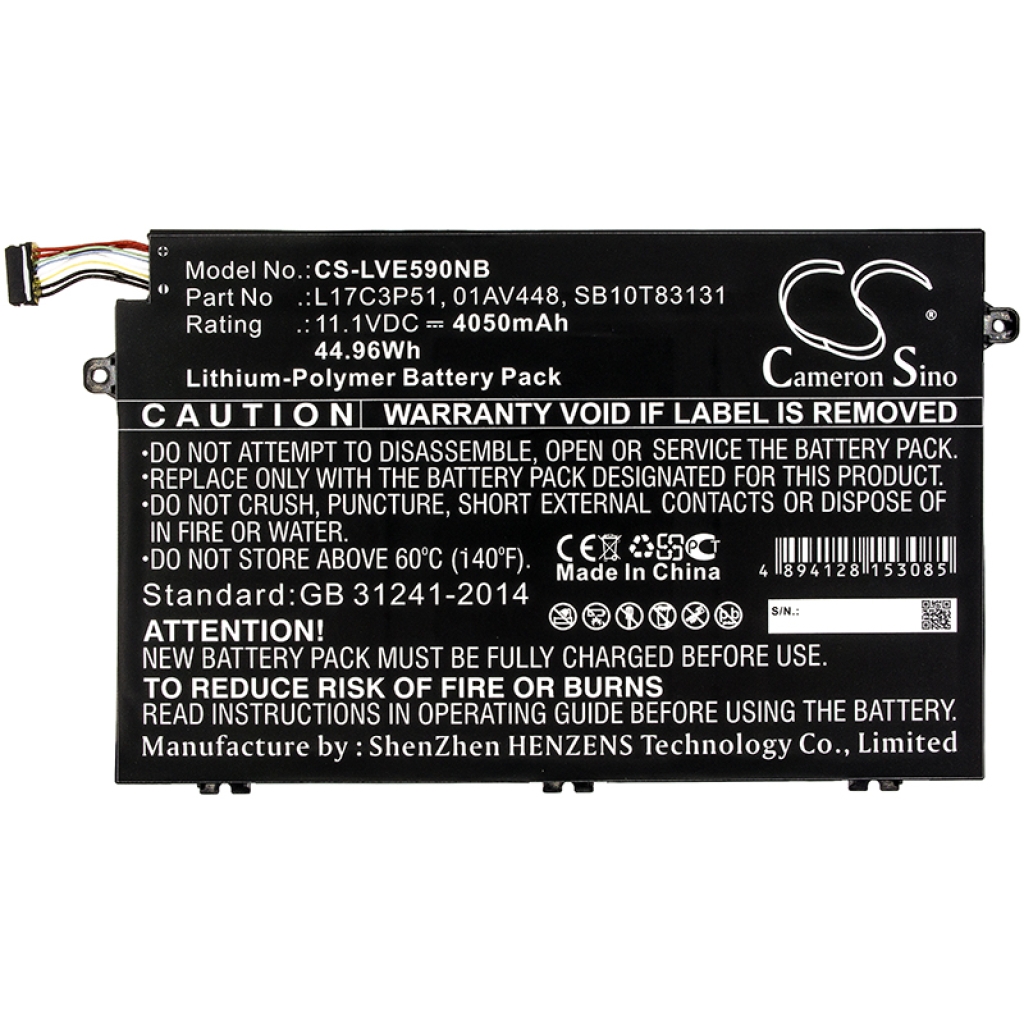 Batería para portátil Lenovo ThinkPad E485