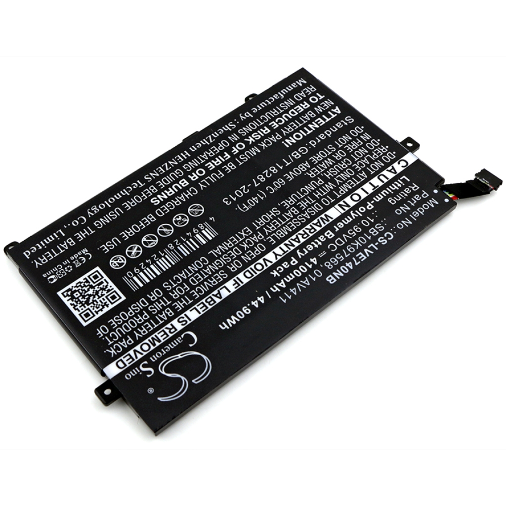Batería para portátil Lenovo CS-LVE740NB
