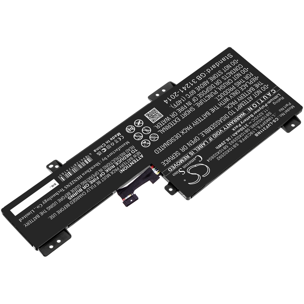 Batería para portátil Lenovo CS-LVF311NB