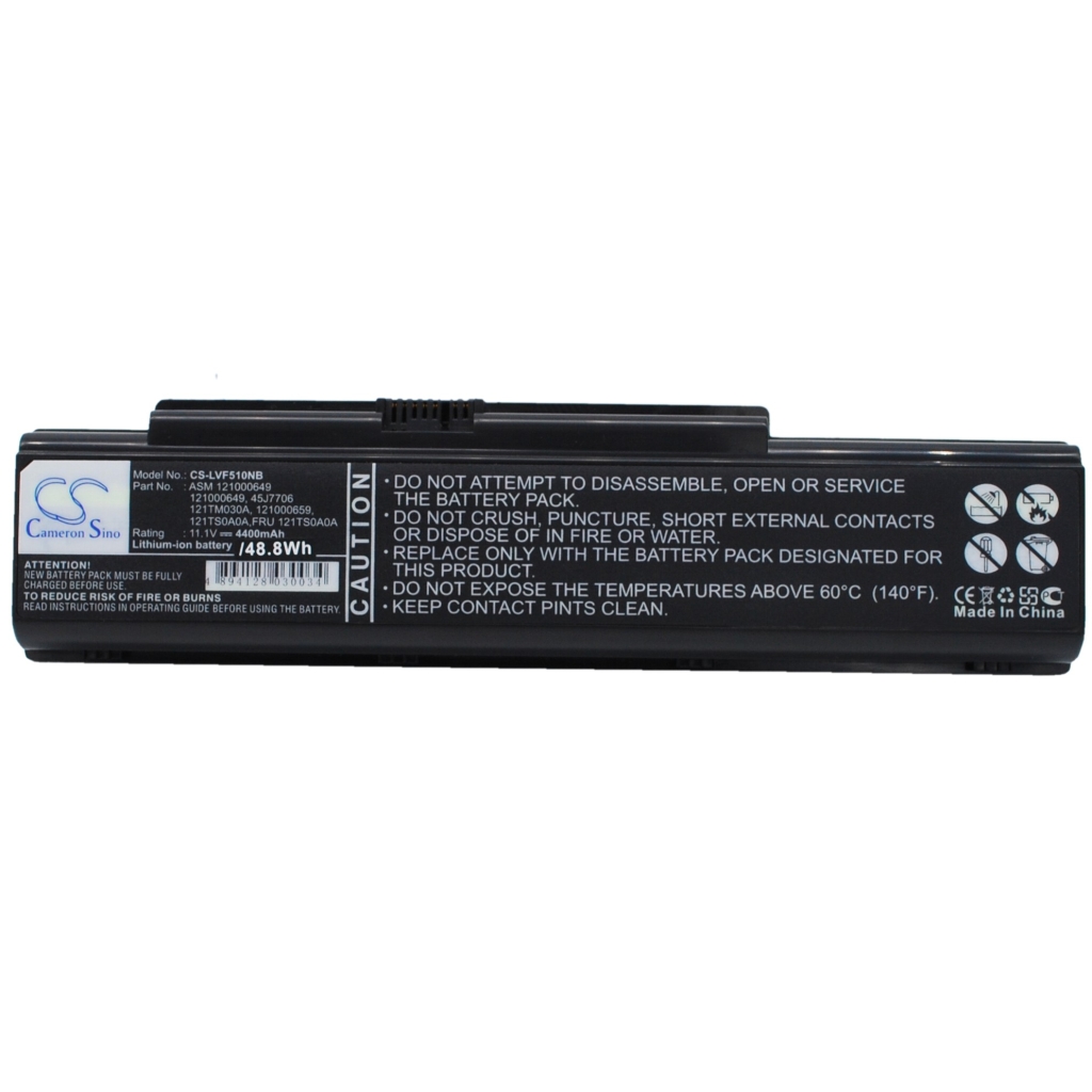 Batería para portátil Lenovo CS-LVF510NB