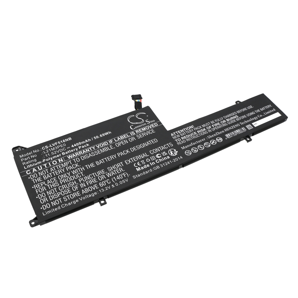 Batería para portátil Lenovo CS-LVF516NB