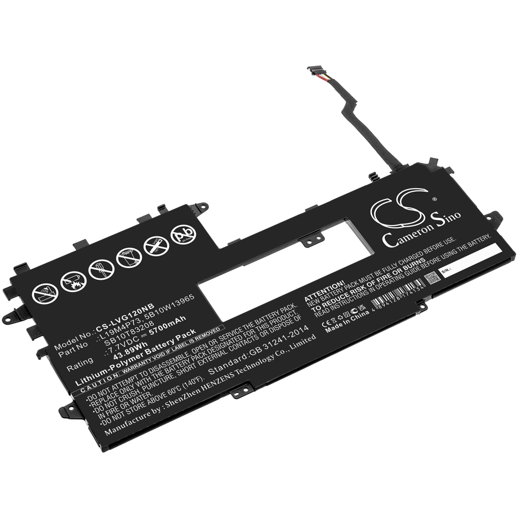 Batería para portátil Lenovo CS-LVG120NB