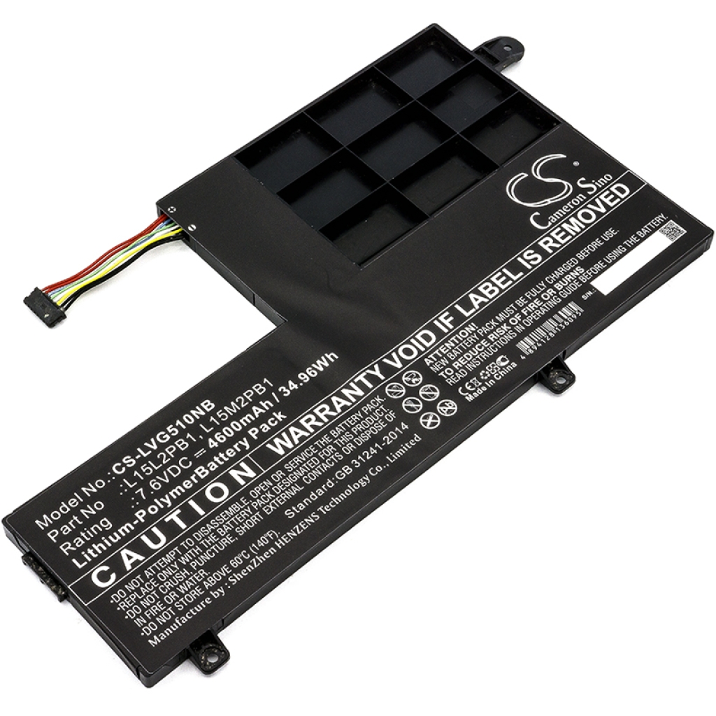 Batería para portátil Lenovo CS-LVG510NB