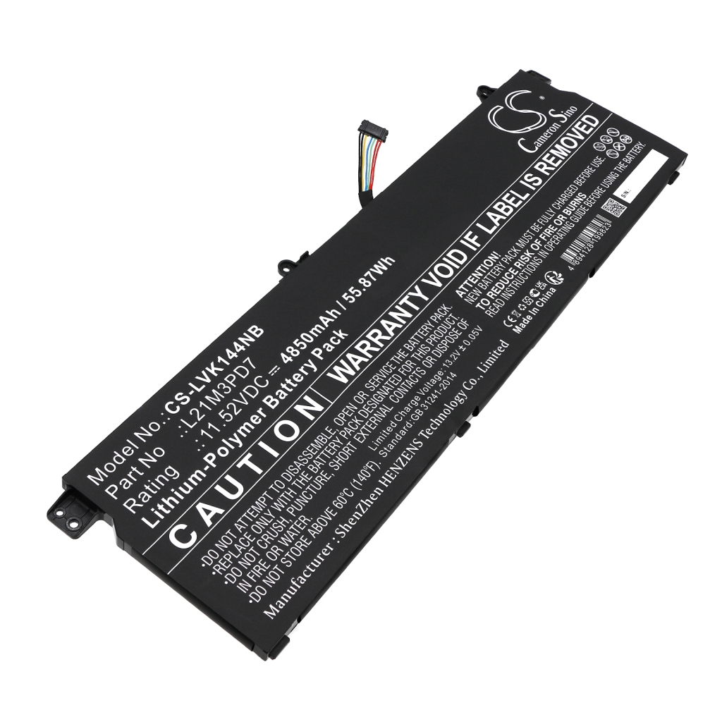 Batería para portátil Lenovo CS-LVK144NB