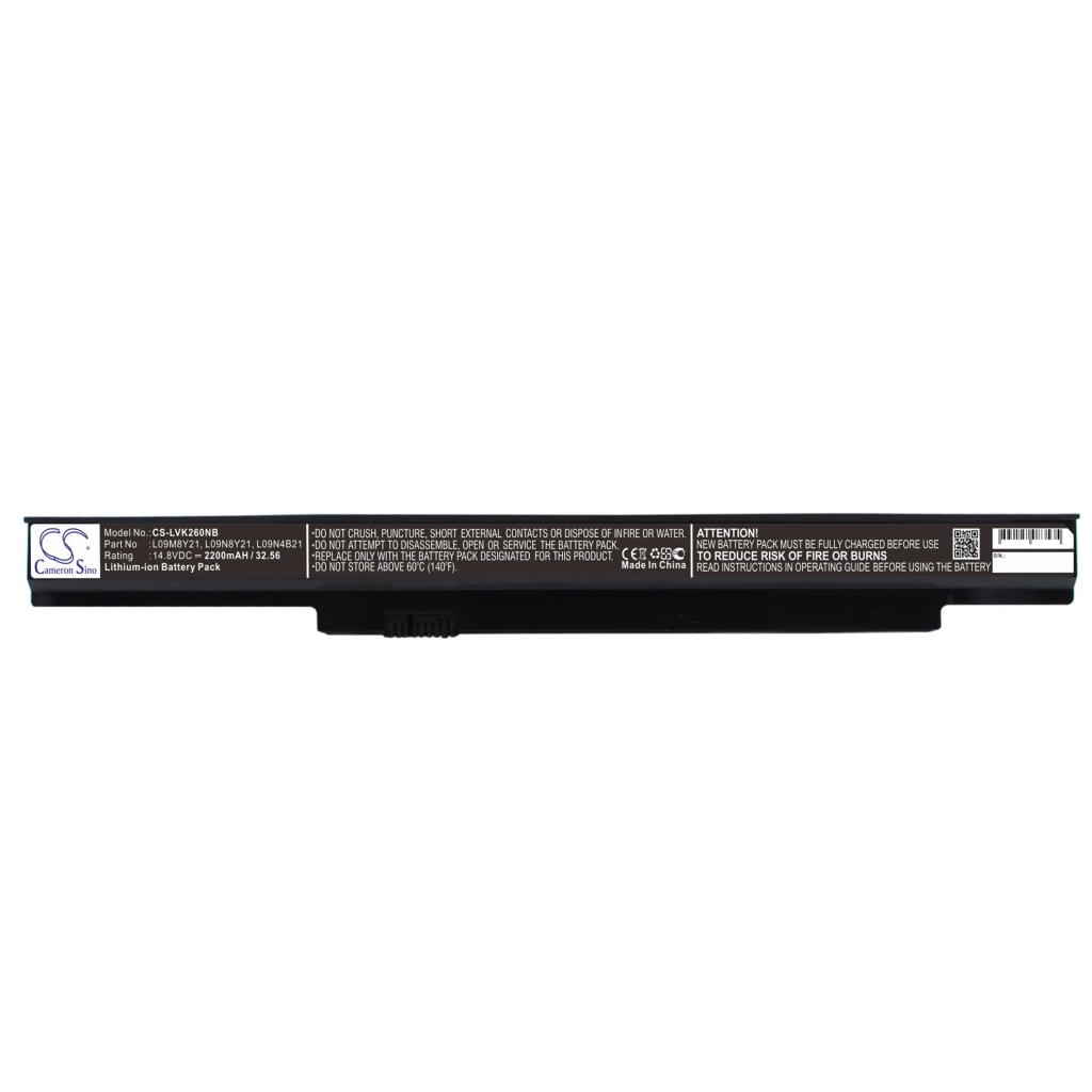Batería para portátil Lenovo CS-LVK260NB