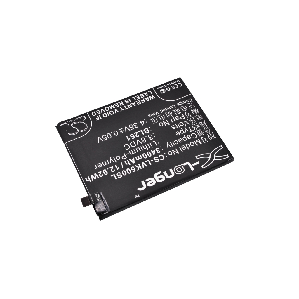 Batería del teléfono móvil Lenovo CS-LVK500SL