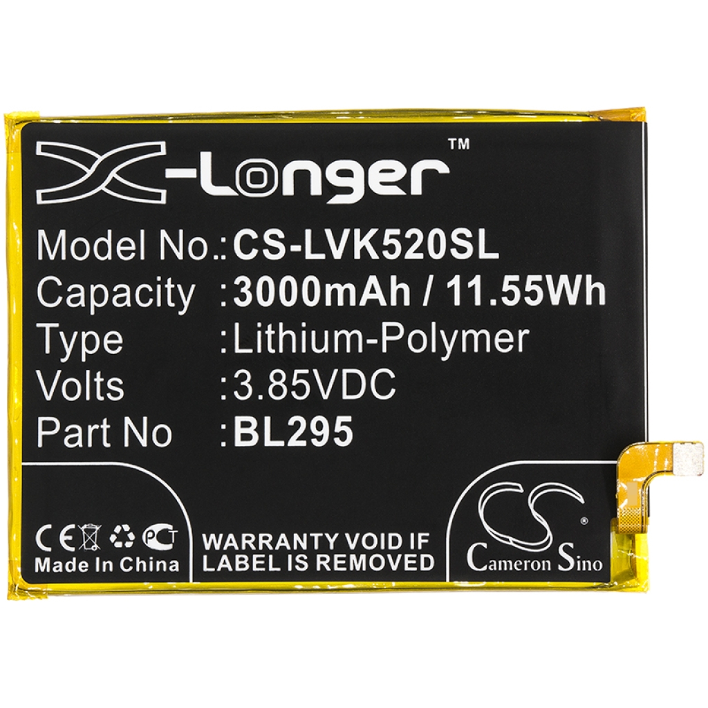 Batería del teléfono móvil Lenovo CS-LVK520SL