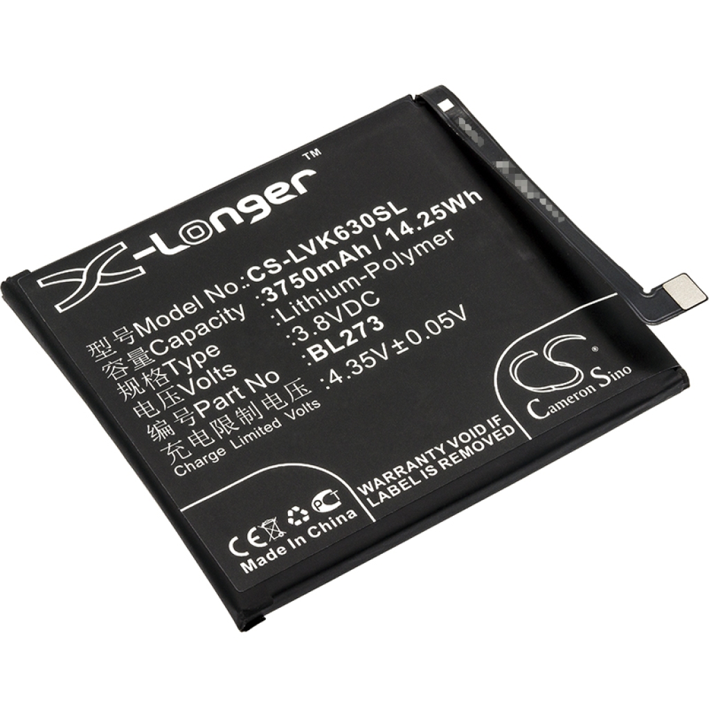 Batería del teléfono móvil Lenovo CS-LVK630SL