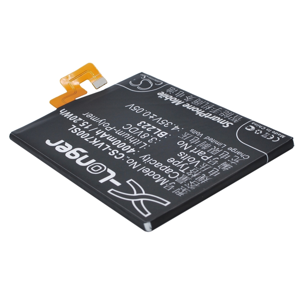 Batería del teléfono móvil Lenovo K920