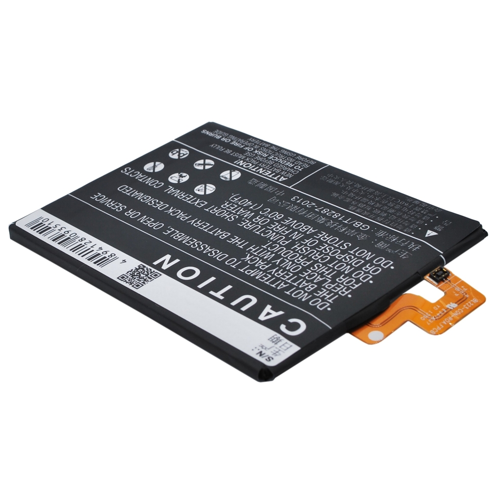 Batería del teléfono móvil Lenovo K920