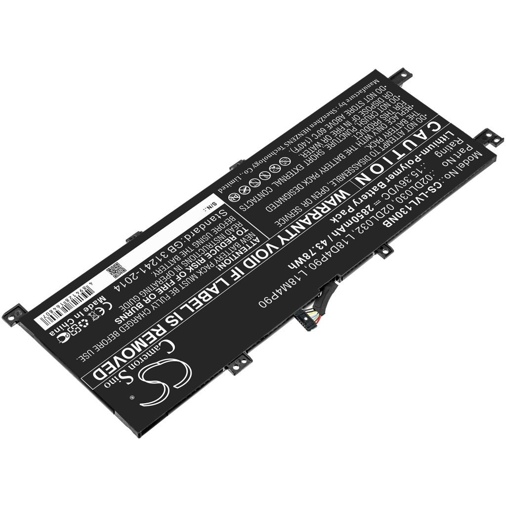 Batería para portátil Lenovo CS-LVL130NB