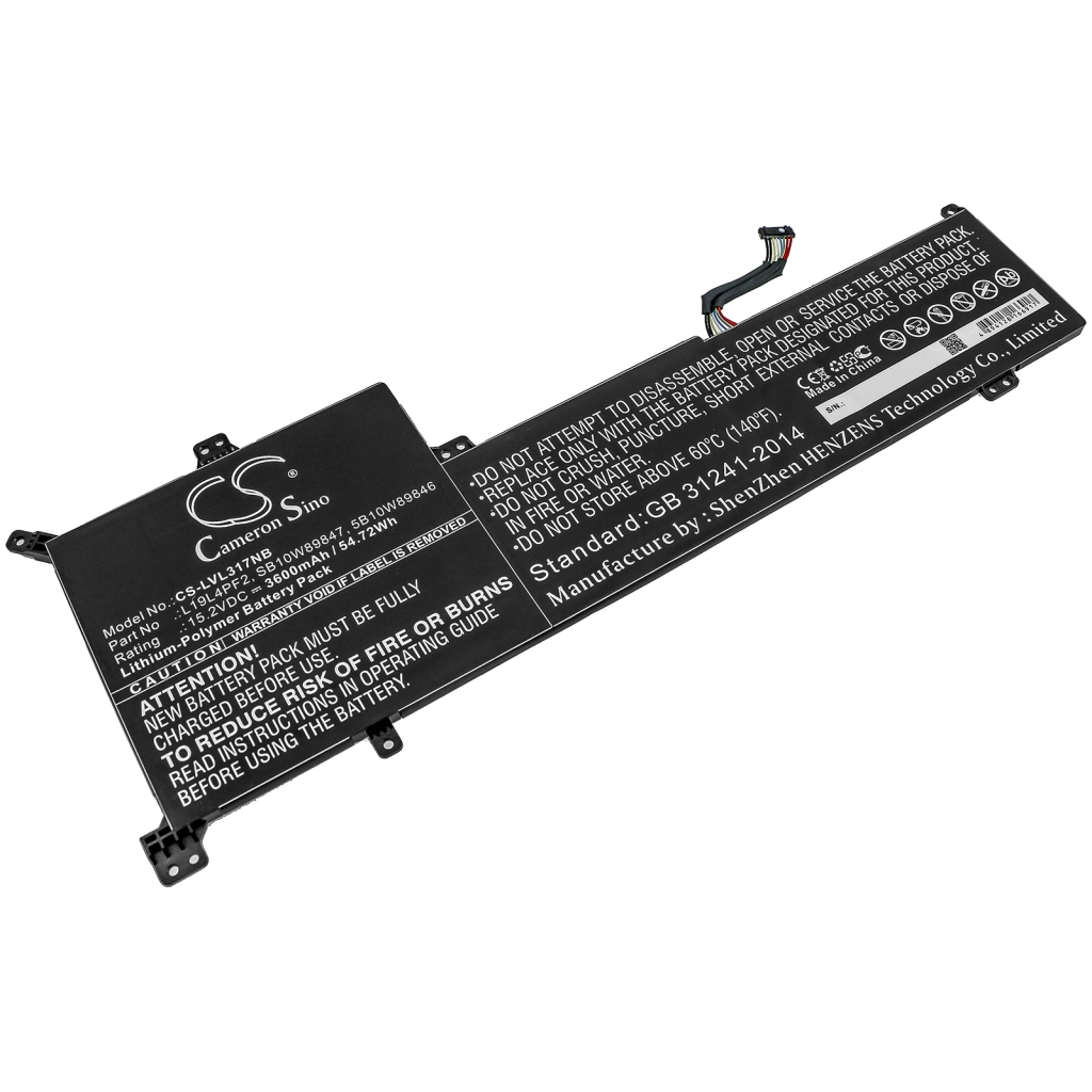 Batería para portátil Lenovo CS-LVL317NB