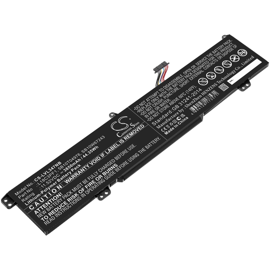 Batería para portátil Lenovo CS-LVL347NB