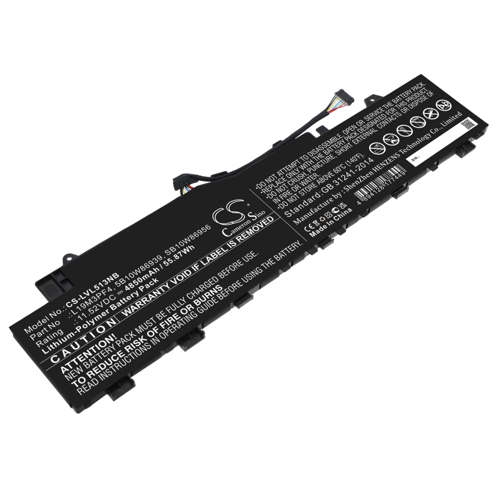 Batería para portátil Lenovo ideapad 5-14IIL05 81YHCTO1WW