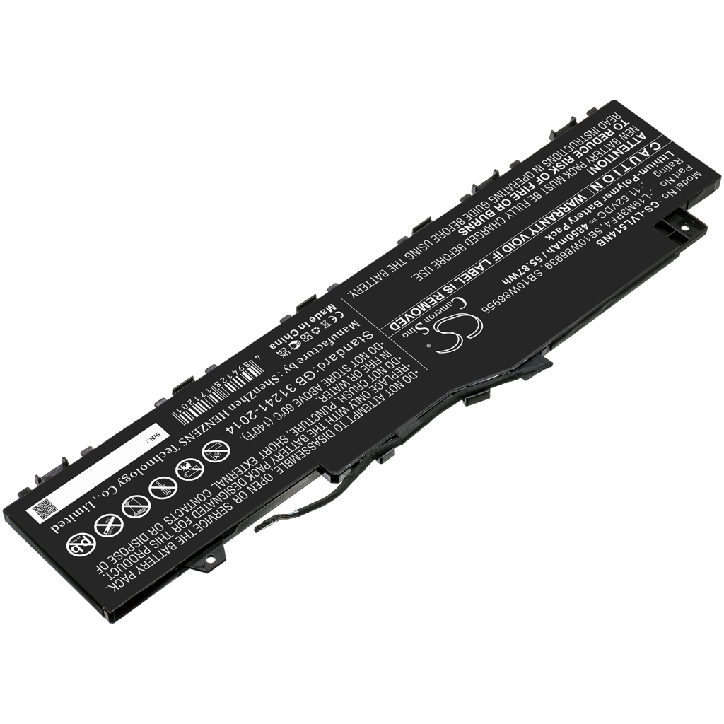 Batería para portátil Lenovo ideapad 5-14IIL05 81YHCTO1WW