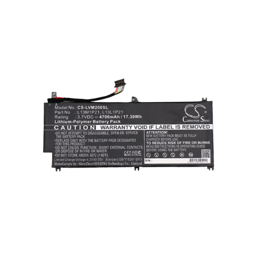 Batería de la tableta Lenovo CS-LVM200SL